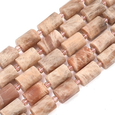 Natürliche sunstone Perlen Stränge&nbsp;G-G453-E09-10x14mm-1