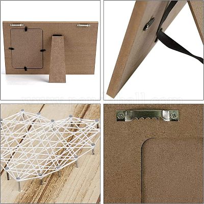 Cadre photo mdf&nbsp;DJEW-WH0035-007-1