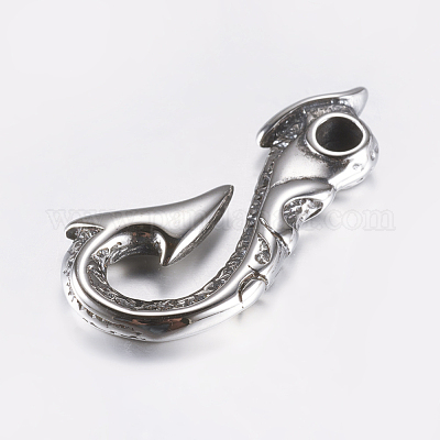 Wholesale 316 Surgical Stainless Steel Hook Clasps 