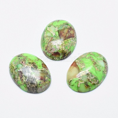 Regalit / kaiserlicher Jaspis / Seesediment Jaspis Cabochons&nbsp;G-E464-42C-1