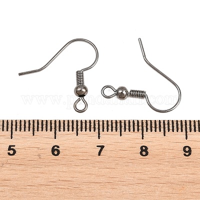 Crochets d'oreille en laiton&nbsp;KK-S075-B-NF-1