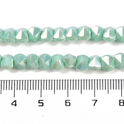 Chapelets de perles en verre électroplaqué&nbsp;EGLA-B009-05A-11-1
