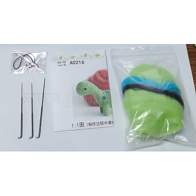 Dinosaur Needle Felting Kit