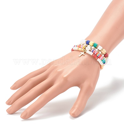 Pulseras apilables&nbsp;X1-BJEW-JB06300-1