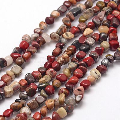 Wholesale Natural Silver Leaf Jasper Beads Strands Pandahall Com