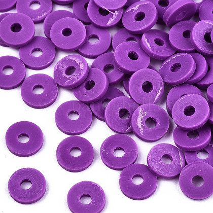 Handmade Polymer Clay Beads CLAY-Q251-4.0mm-61-1