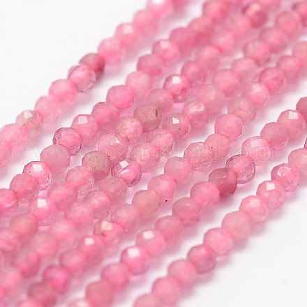 Chapelets de perles en tourmaline naturelle G-K185-14A-1