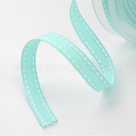 Grosgrain Polyester Ribbons for Gift Packings SRIB-I001-009-314W-1