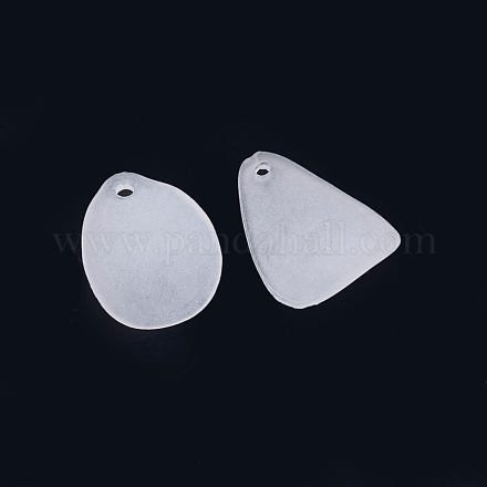 Transparent Frosted Acrylic Pendants X-FACR-S056-012-1