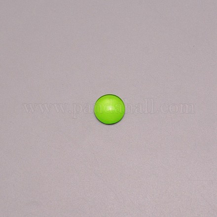 Glas cabochons&nbsp;GGLA-WH0001-10F-1