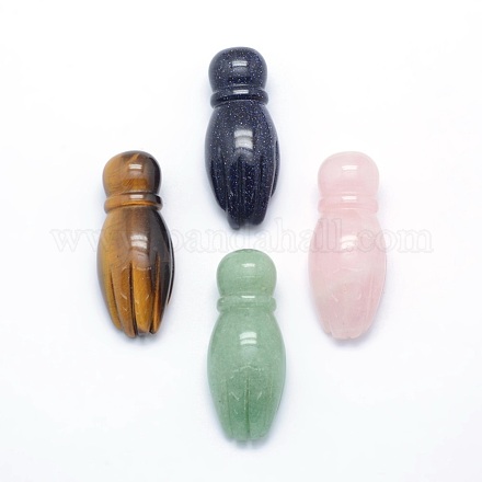 Natural & Synthetic Mixed Stone Beads G-P393-N-1