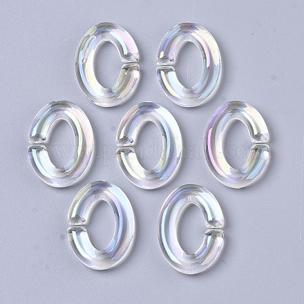 Anillos de acrílico transparente enlace PACR-R246-049-1
