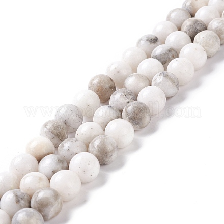 Brins de perles de dolomite naturelles G-I318-10-1