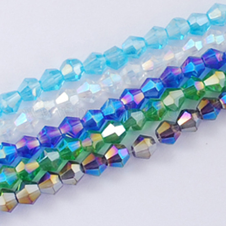 Chapelets de perles en verre EGLA-S056-2mm-M-1