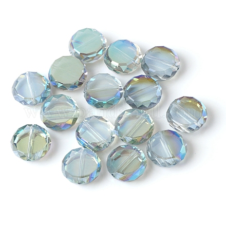 Perles en verre electroplate EGLA-TAC0001-06-1