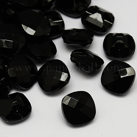 Taiwan Acrylic Rhinestone Buttons BUTT-F018-28mm-01-1