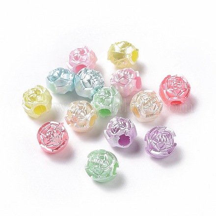 Perles acryliques de perles d'imitation OACR-E013-24-1