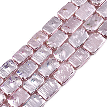 Hilos de cuentas de perlas de imitación de plástico abs KY-N015-07-A04-1