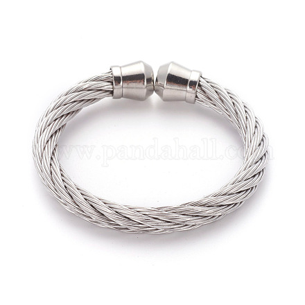 304 braccialetti bracciale in acciaio inox BJEW-L642-30P-1