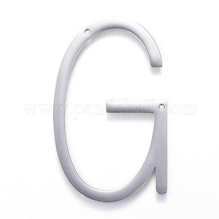 304 Stainless Steel Letter Links STAS-F056-G-01P-1