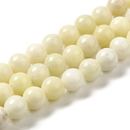Chapelets de perles de jade naturel G-H298-A04-02-1