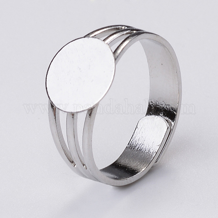 Componenti anello in ottone regolabile X-MAK-Q009-11P-10mm-1