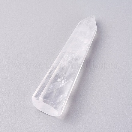 Cuentas puntiagudas de cristal de cuarzo natural X-G-I220-10-1