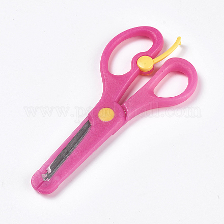 Stainless Steel and ABS Plastic Scissors TOOL-WH0100-03B-1