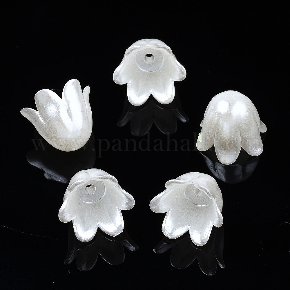 Wholesale Spray Paint ABS Plastic Imitation Pearl Beads
