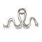 Aolly Claw Hair Clips, Hair Accessories for Women Girls, Snake, Platinum, 101.5x53x40mm