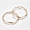 Alloy Linking Rings, Ring, Golden, 43x39x3mm, Inner Diameter: 37mm, 4pcs/bag