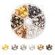 300 pièces 6 couleurs 6 bouchons de perles de fer à pétales IFIN-CJ0001-67-1