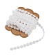 Abs plástico imitación perla guirnalda de hebra AJEW-TA0016-08-1