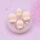 Moldes de cara de muñeca de silicona diy DIY-B037-01-1