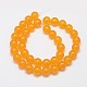 Natural & Dyed Malaysia Jade Bead Strands X-G-A146-10mm-A03-2