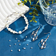 Nbeads 40 pièces 2 styles de perles en laiton KK-NB0003-47S-5