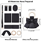 DIY Sew on Bowknot Tote Making Kit DIY-WH0030-17A-2