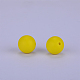 Round Silicone Focal Beads SI-JX0046A-134-2