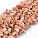 Natural Sunstone Chip Beads Strands G-E271-133-1