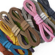 20 Strands 20 Colors Flat Imitation Leather Cord WL-TA0001-01-3