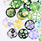 Flatback Glass Cabochons for DIY Projects GGLA-S037-06-18mm-1
