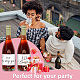 PH PandaHall 40PCS Bridesmaids Mini Champagne Labels Wine Bottle Labels DIY-WH0561-015-4