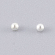 Perline rotonde solide in acciaio inossidabile STAS-F153-1mm-S-2