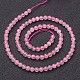 Chapelets de perles en quartz rose naturel X-GSR4mmC034-4