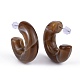 Acrylic Stud Earrings EJEW-JE03484-01-2