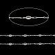 Cadenas de latón con eslabones de ojo de caballo CHC-M025-36S-3