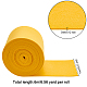DIYクラフト用品不織布刺繍針フェルト  オレンジ  140x3mm  約6m /ロール DIY-WH0156-92H-2