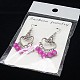 Tibetan Style Chandelier Earrings EJEW-JE00315-4