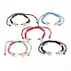 Adjustable Nylon Thread Braided Bracelet Making AJEW-JB00851-1
