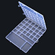 Прямоугольный полипропиленовый контейнер для хранения бусинок CON-N011-050-3